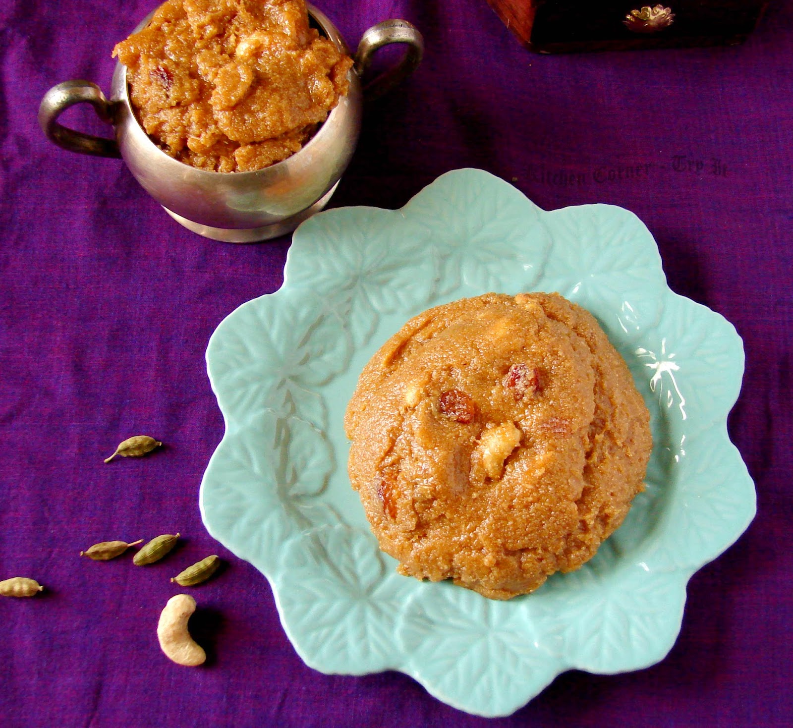 Sooji Halwa ( With Jaggery)