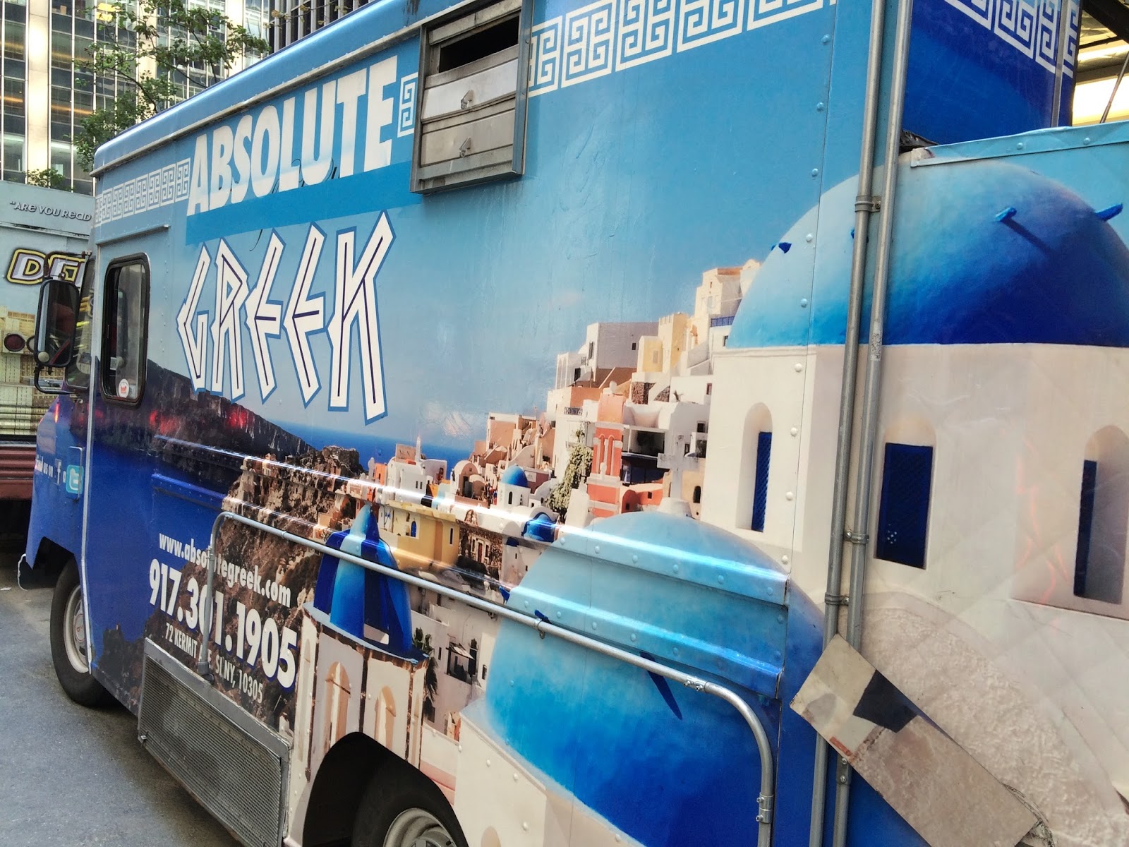 Culinary Types The Absolute Greek Truck and a Mediterranean Holiday