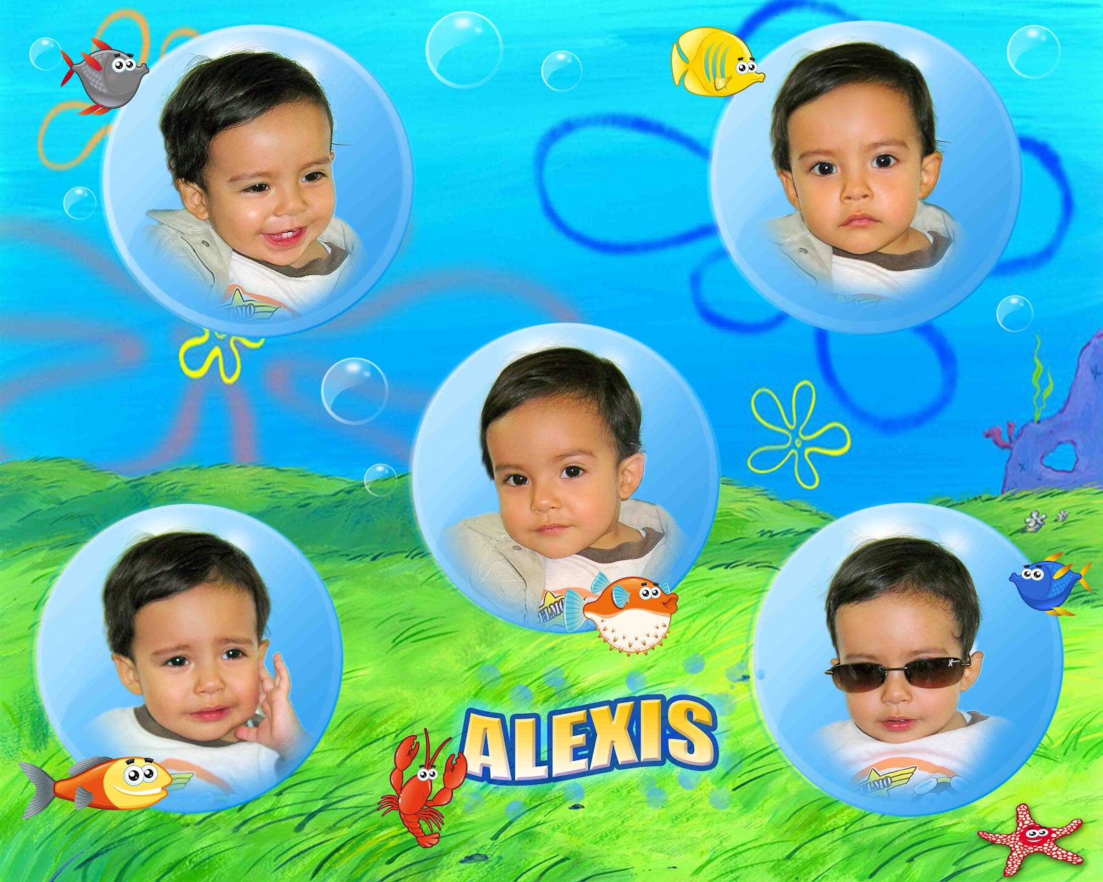 Caritas para niña o niño - Plantillas para photoshop 2020