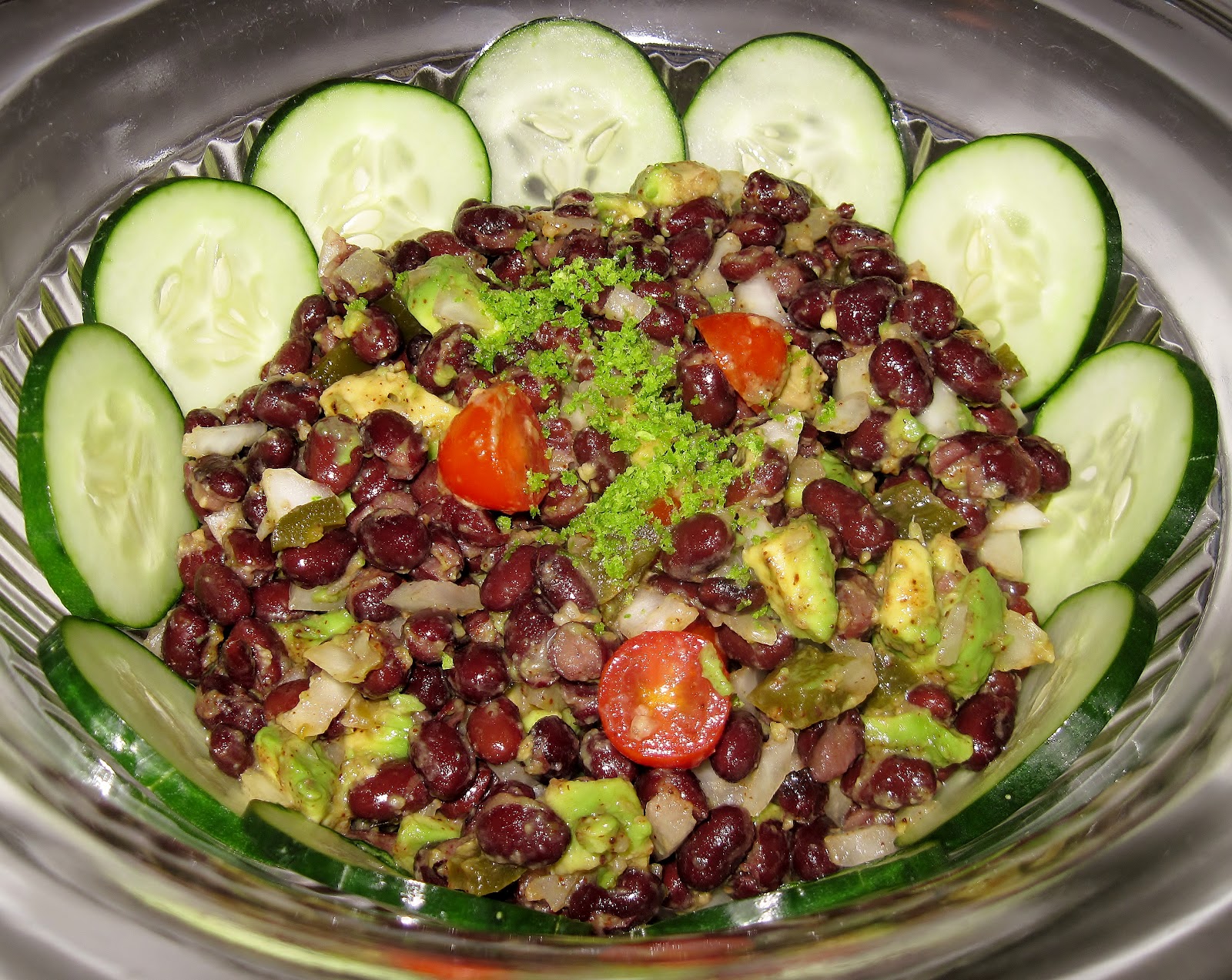 Carolina Sauce Company Spicy Black Bean & Avocado Salad