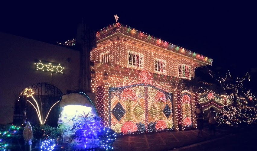 Christmas Lights Up at Policarpio Street, Mandaluyong City, PH