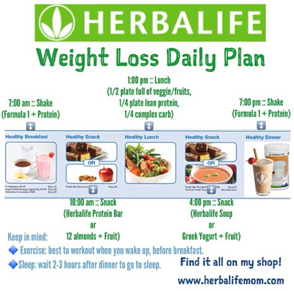 Diet Menu: Menu Herbalife Diet