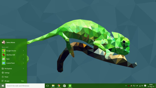 polygon chameleon by polygn d9672zs screenshot