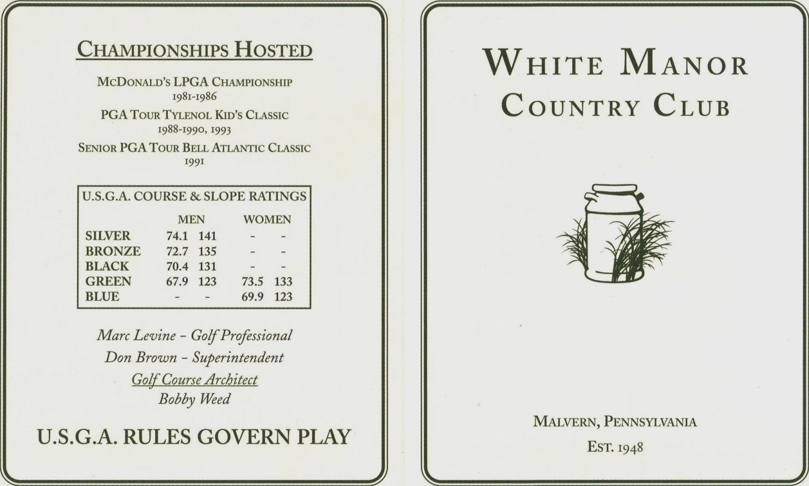 The Muni Golfer 2014