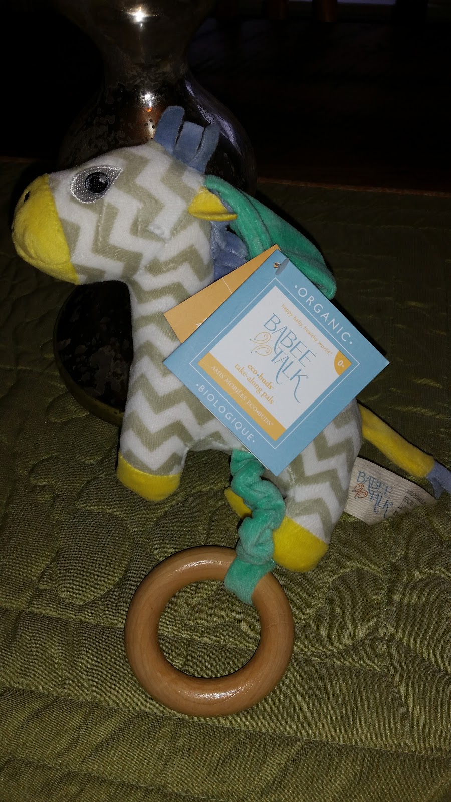 BabeeTalk Organic Bedding Essentials for Baby + EcoTeether Crib Rail