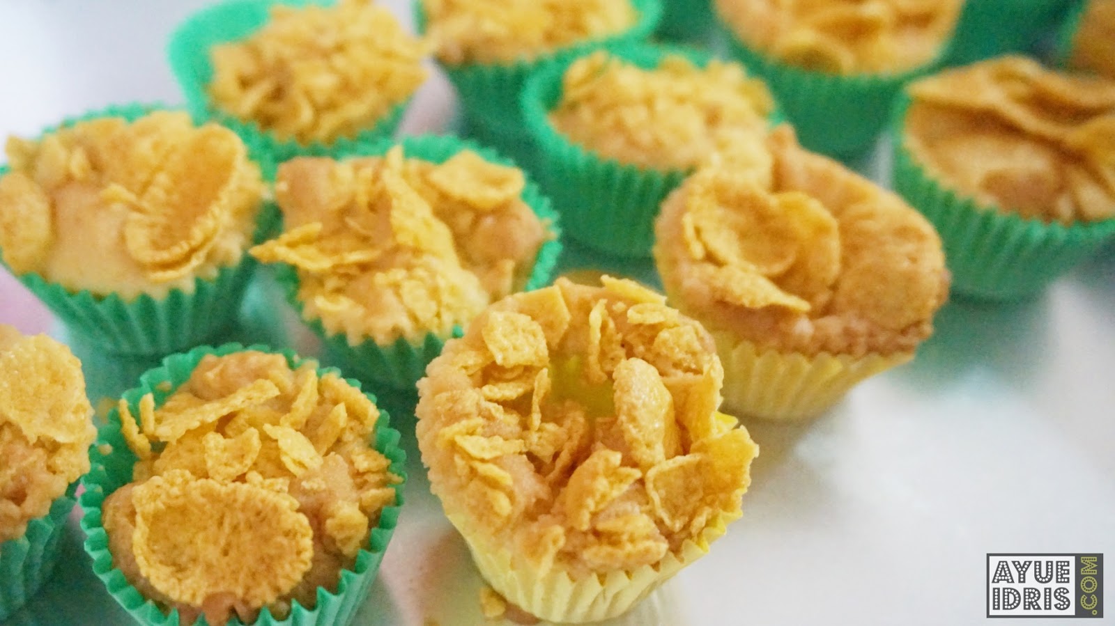 Kitchen crunchy azie resepi biskut cornflakes