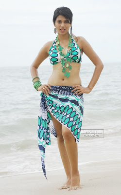 South sensational beauty SRADDHA DAS bikini stills from MGGURU movie