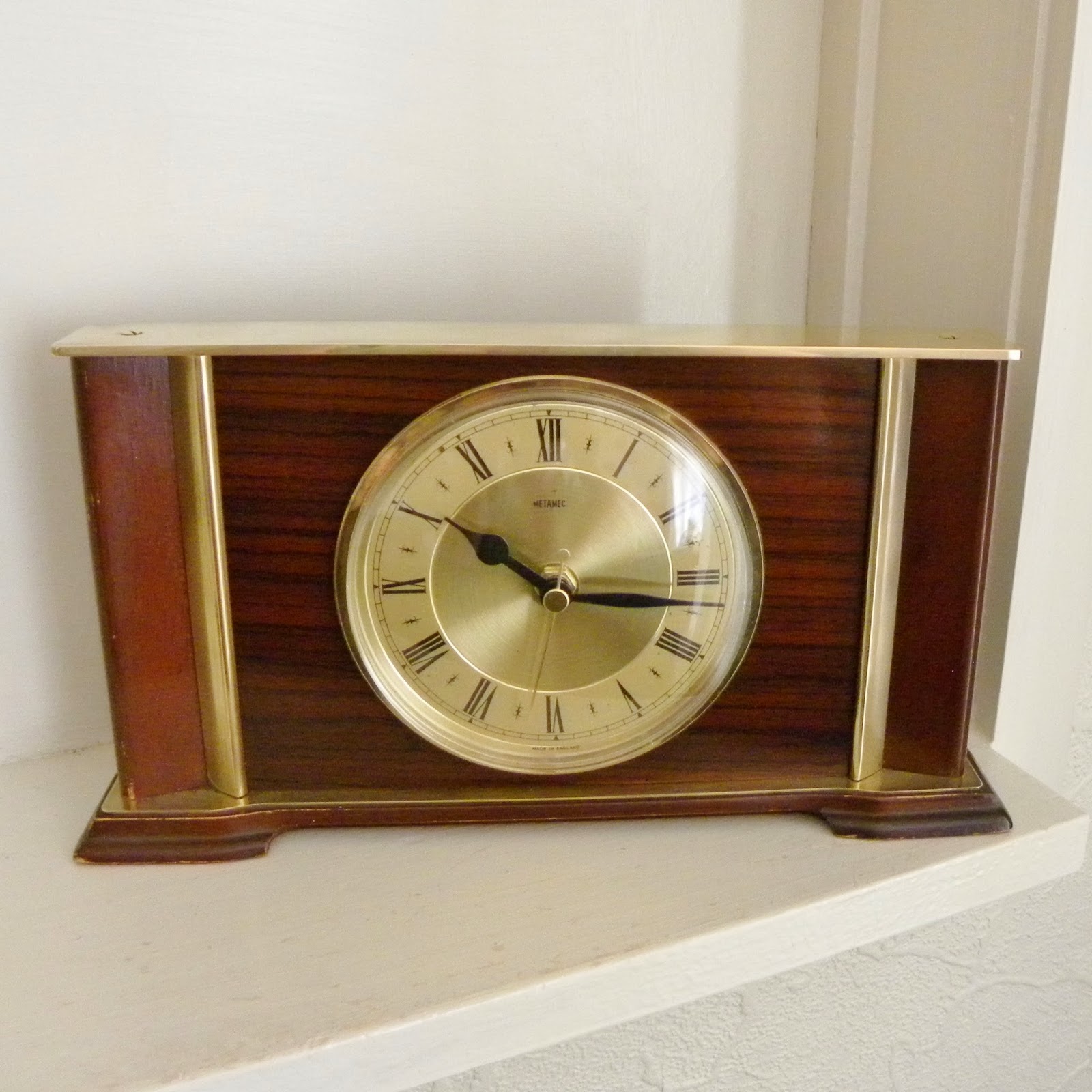PollyKay and Sidders Vintage Mantel Shelf Clocks