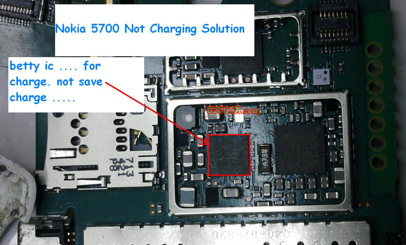 Nokia 5700 Not ChargingSolution hardware Solution