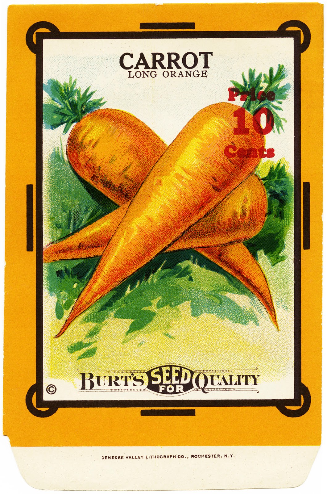 clipart vintage seed packets - photo #26
