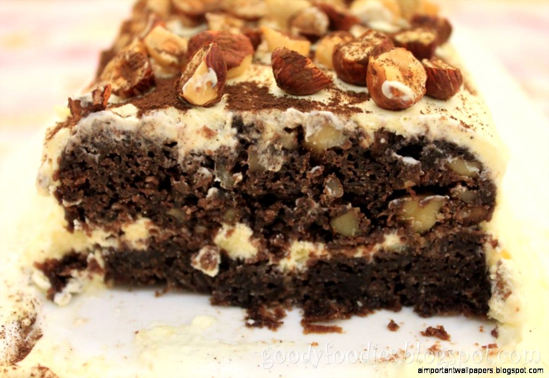 Chocolate Brownie Cake 4 Free Hd Wallpaper