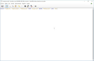SQL y LibreOffice Base
