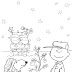 HD Merry Christmas Printable Coloring Pages Pictures