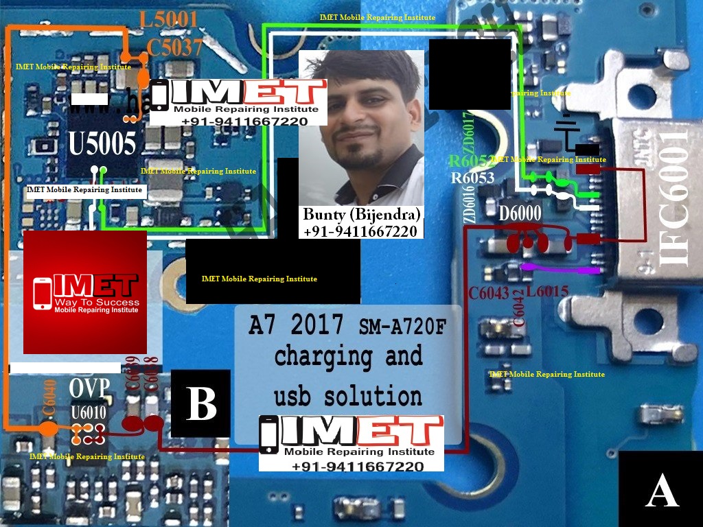 Samsung Galaxy f Charging Usb Problem Solution Jumper Ways Imet Mobile Repairing Institute Imet Mobile Repairing Course