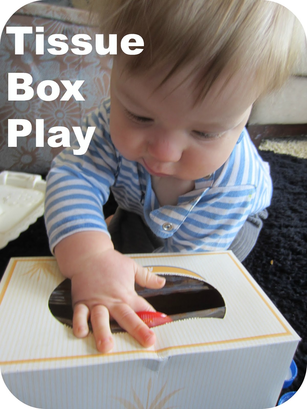 Learn with Play at Home Baby Play Tissue Box Play
