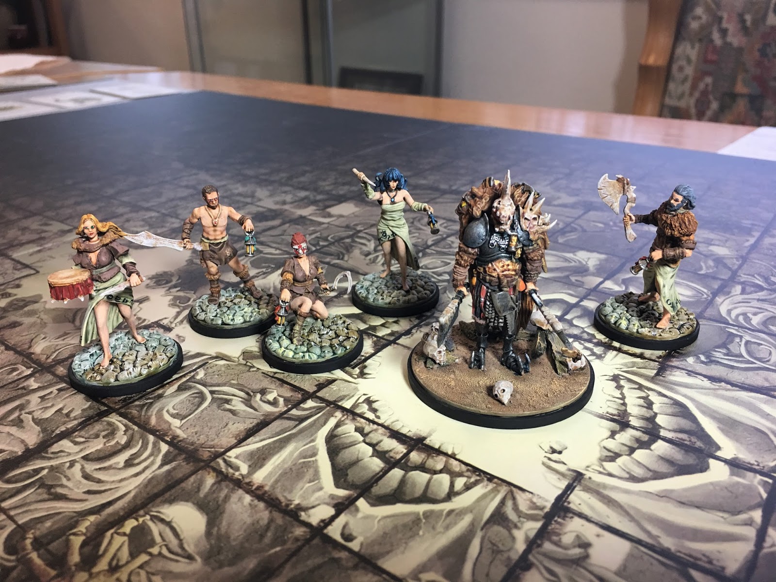 Mini Swelter Kingdom Death Monster Getting ready for The Butcher