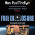 Full Disclosure - Hon. Paul T Hellyer 