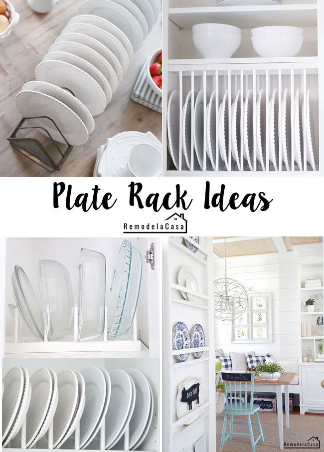 15 Creative Ideas To Organize Dish And Plate Storage On Your Kitchen -  Shelterness