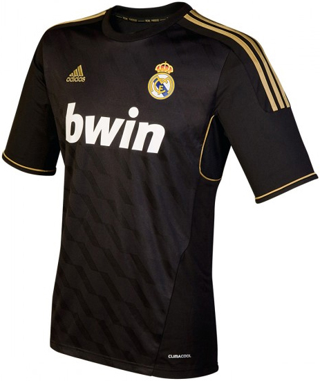 segunda camiseta Real Madrid 2012