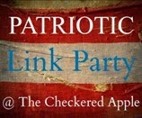 Checkered Apple Patriotic Link Party