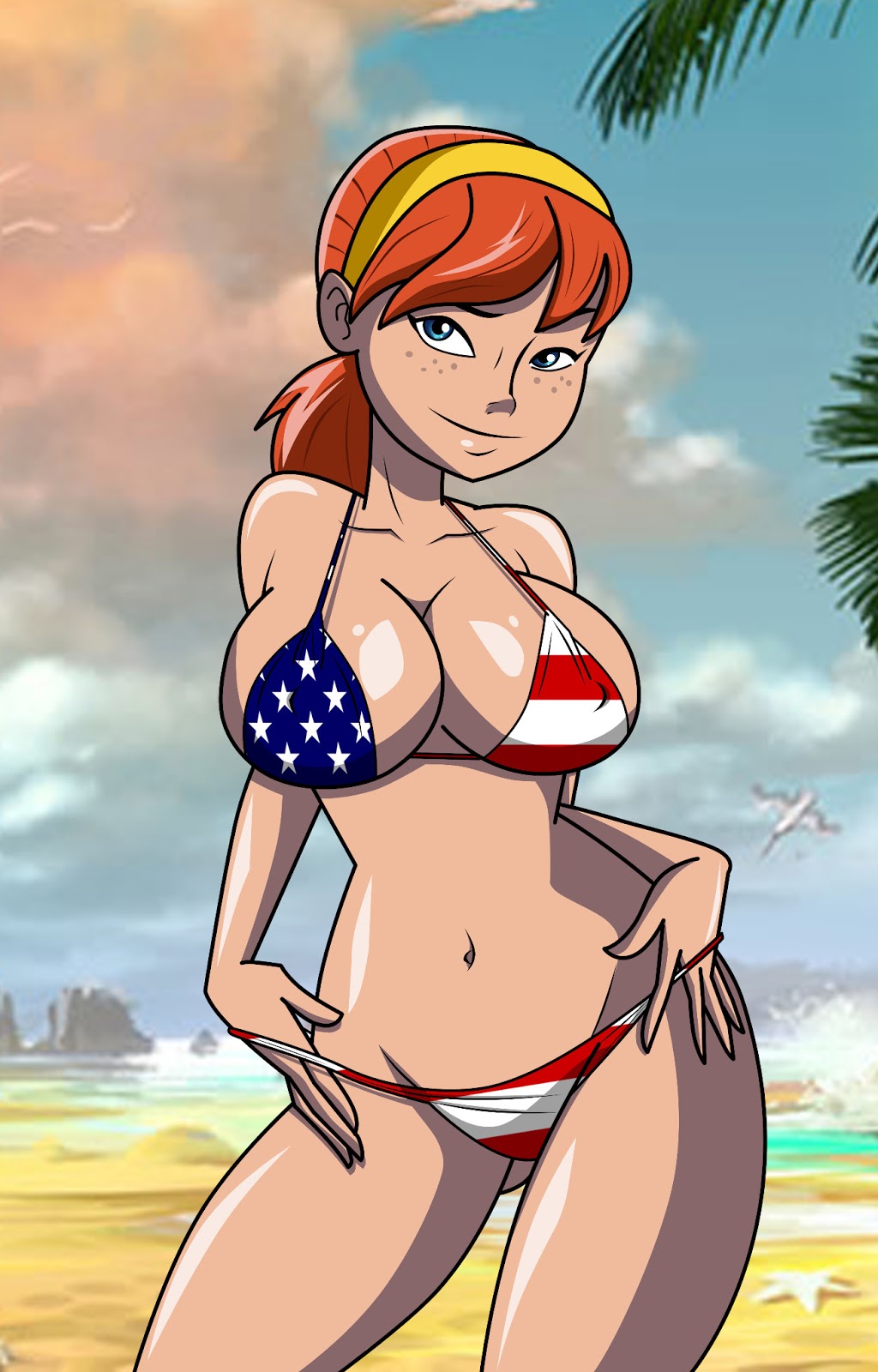 Sexy Starfire Bikini - Teen Titans Go Polka Dot Bikini Starfire And Alt Versions Hot Girls  Wallpaper 95095 | Hot Sex Picture
