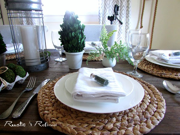 Table Setting Idea for Spring