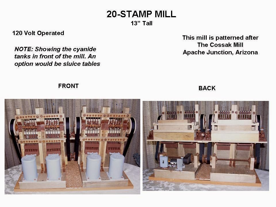 Restoring Historical Mining Equipment (38) Model Stamp Mill Expert