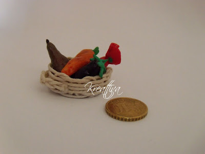 cestino frutta in miniatura