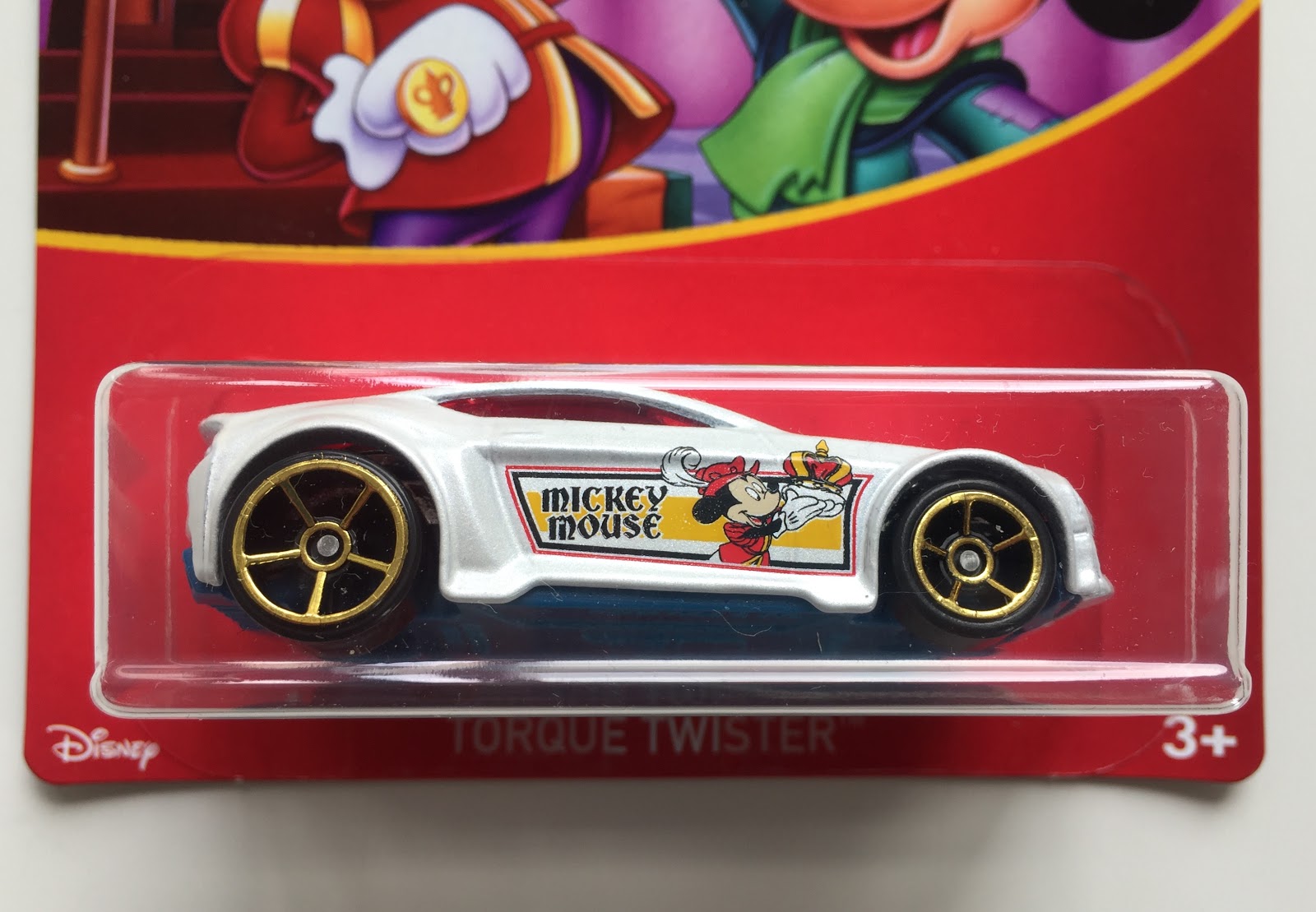 8 Prince and The Pauper for sale online Hot Wheels Mickey Mouse 2018 Disney Torque Twister 6