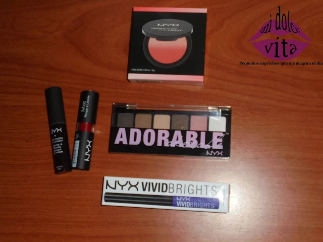 productos nyx cosmetics evento