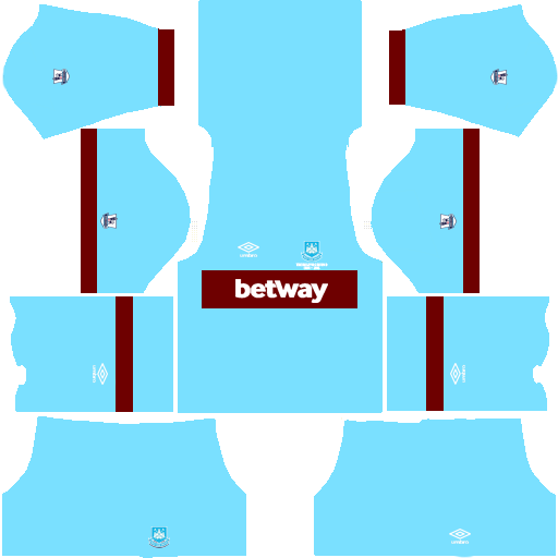 Kits West Ham Premier League 2015/2016 FTS 15/DLS 2016 Soccerpandom