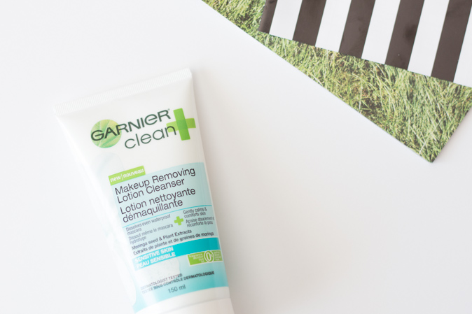 garnier clean makeup removing lotion cleanser review