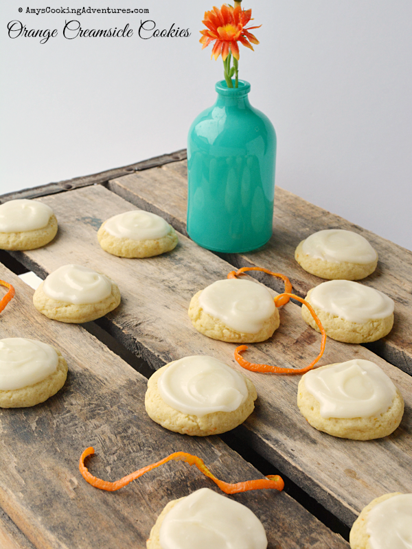 Orange Creamsicle Cookies