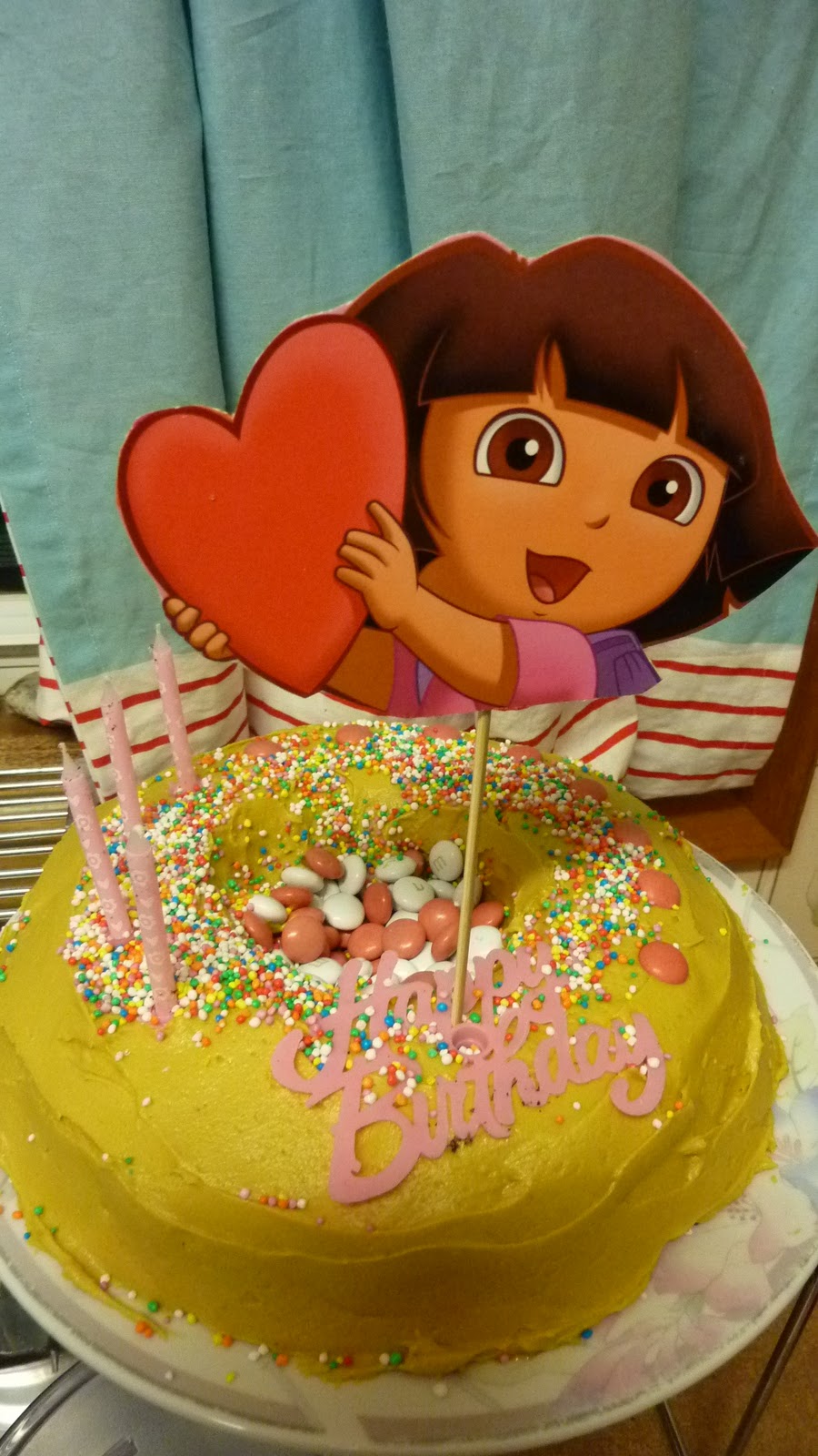 Crafty Cow Creations how to make a dora cake