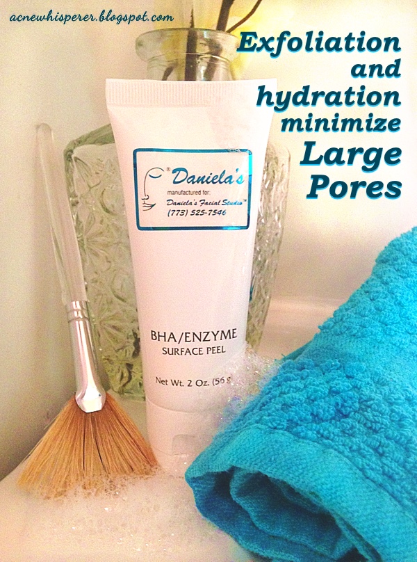 Exfoliation and hydration minimize large pores