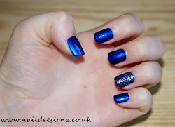 nail accent glitter nails short designs easy polish christine