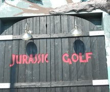 Jurassic Miniature Golf Course in North Wildwood New Jersey