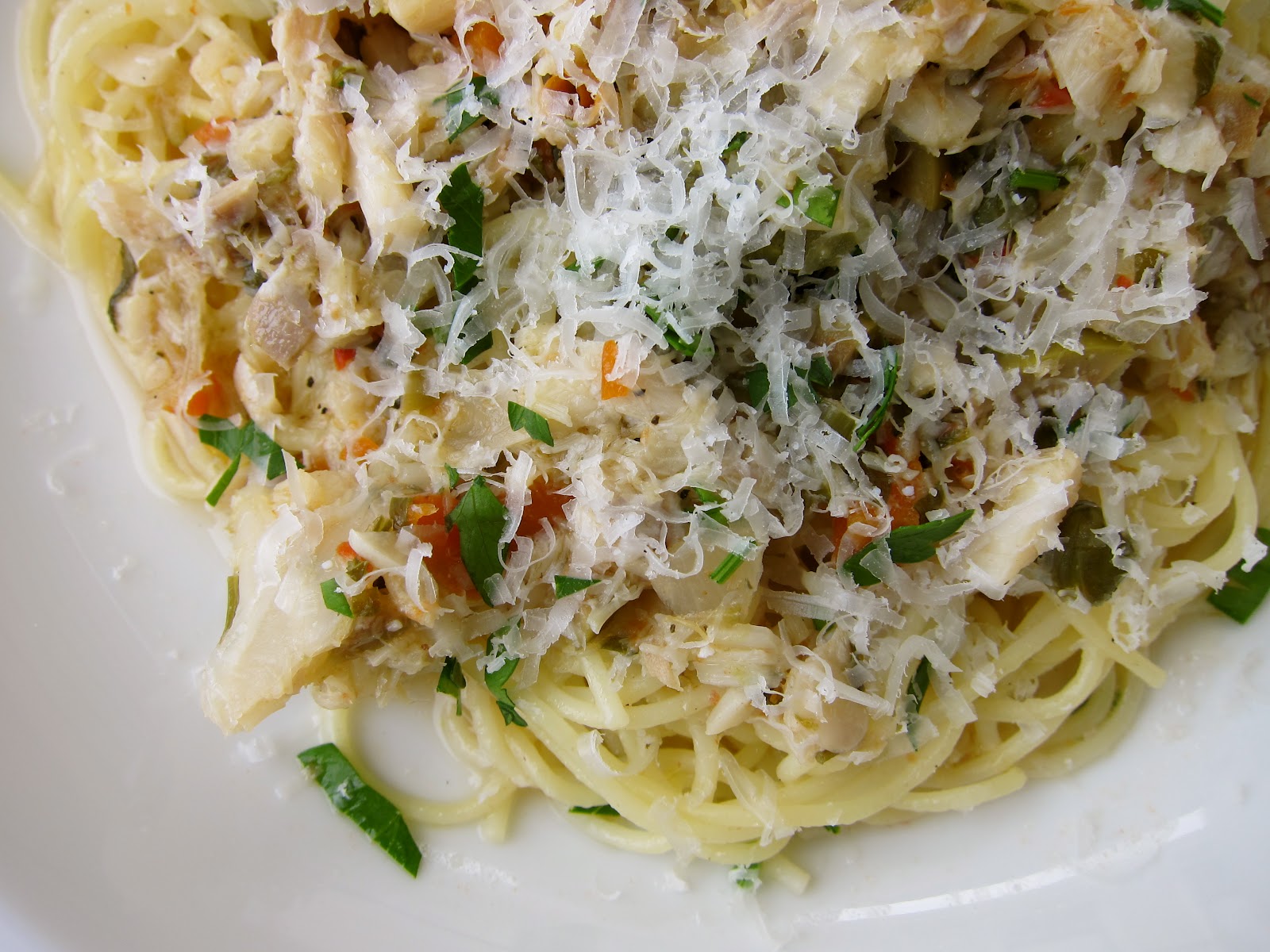 NudeFood Spaghetti with Fish Sauce