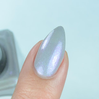 gray creme nail polish