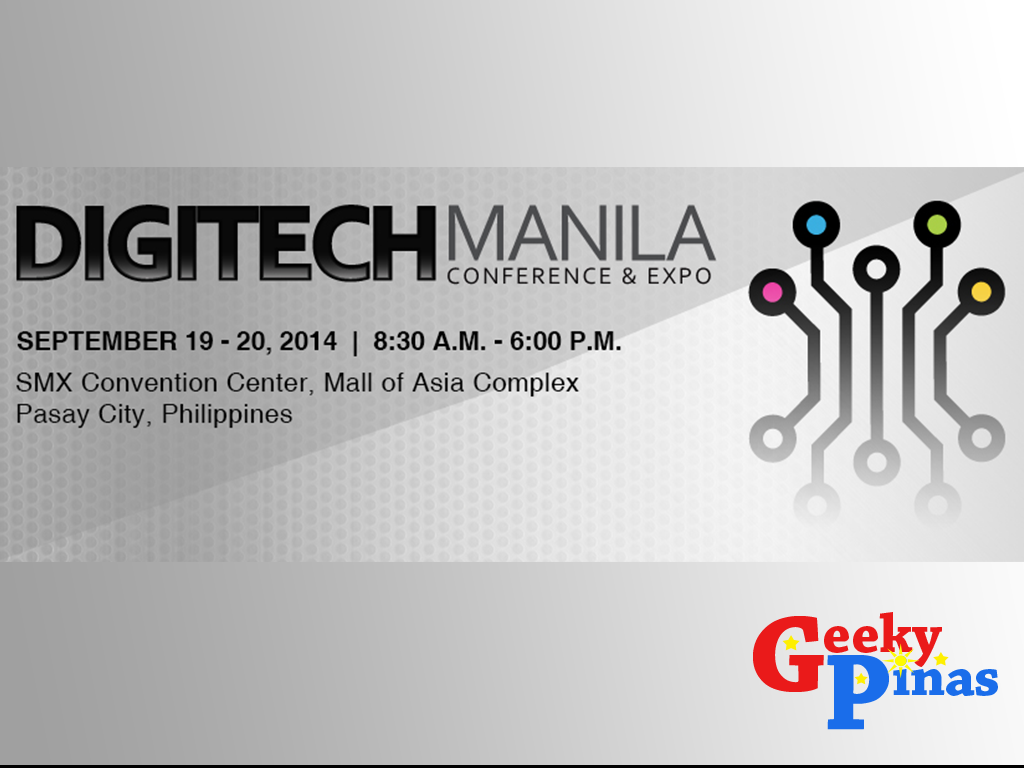 DIGITECH Manila Conference and Expo, first of its kind