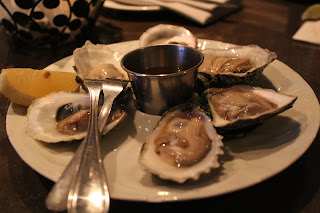 Oysters at The Wicked Oyster, Wellfleet, Mass.