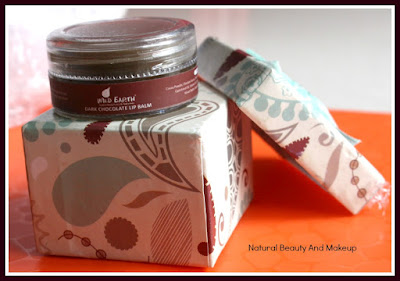 Wild Earth Dark Chocolate Lip Balm Review on the blog Natural Beauty And Makeup