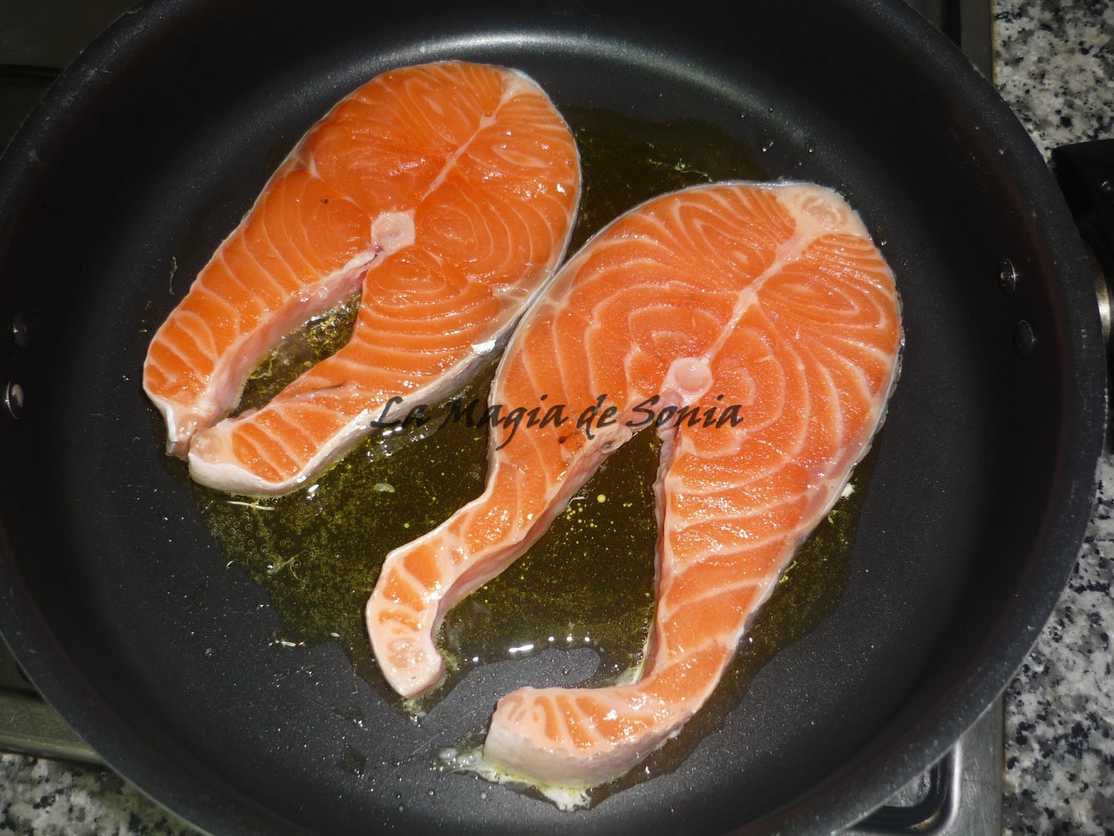 La Magia de Sonia Salmón en Papillote a la Naranja.