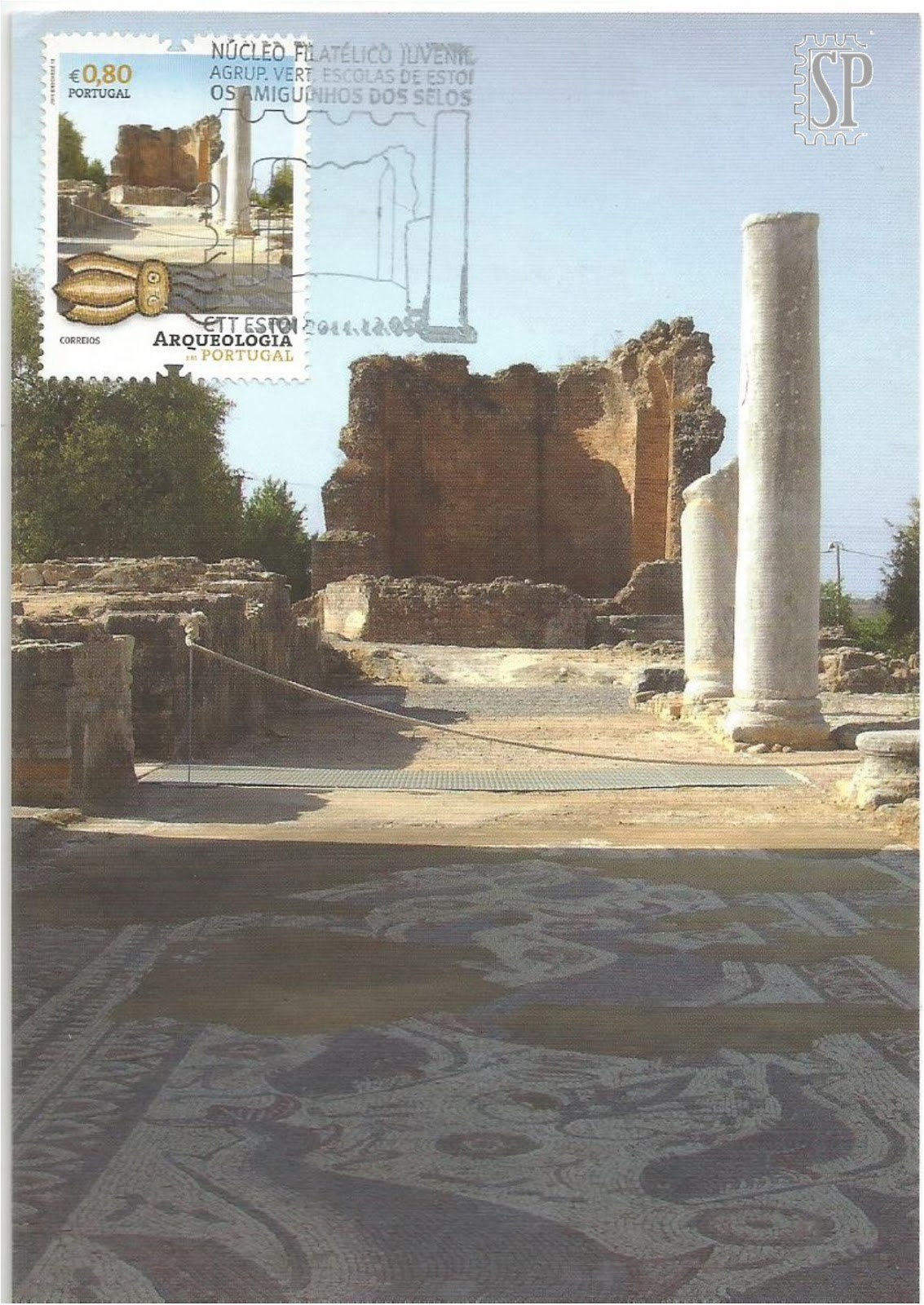 Um lugar para o Colecionismo Estoi Algarve Portugal Ruinas Milreu Roman ruins of Milreu rovine