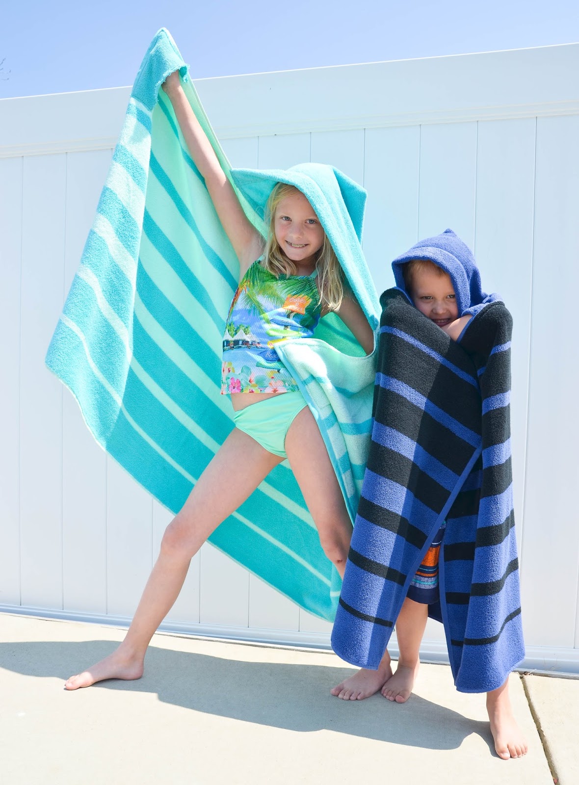 Make Things For Kids Easy To Make Hooded Towel Wrap