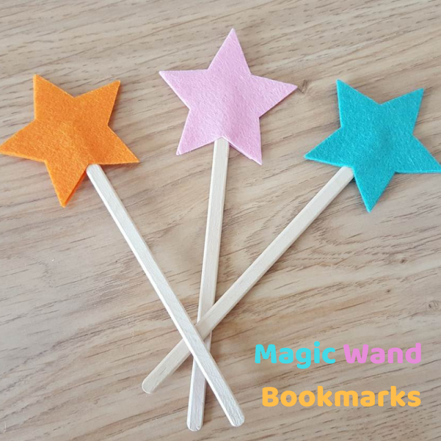 DIY magic wand bookmarks DIY magic wand bookmarks