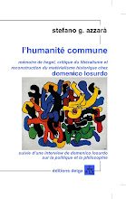 Stefano G. Azzarà: L'humanité commune, éditions Delga, Paris
