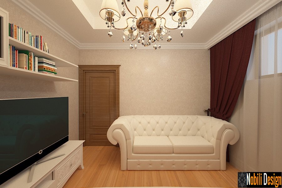 Design interior living clasic casa Constanta-Design Interior-Amenajari interioare