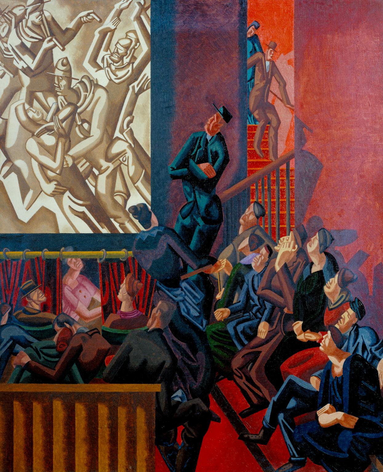 Spencer Alley Painted Interiors Twenties (Tate)