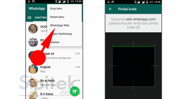 opsi WhatsApp Web opsi WhatsApp Web